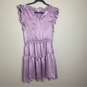 Steve Madden Lavender Dress Large NWT